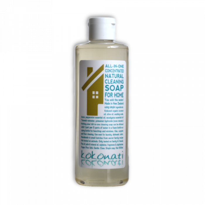 Liquid Castile Soap Concentrate (For Household Cleaning, Natural